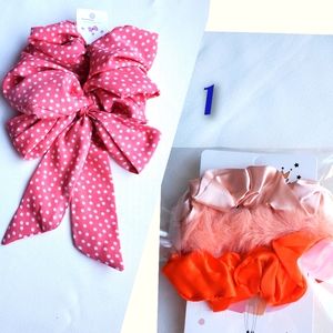 4pcs Hair ties Scrunchies